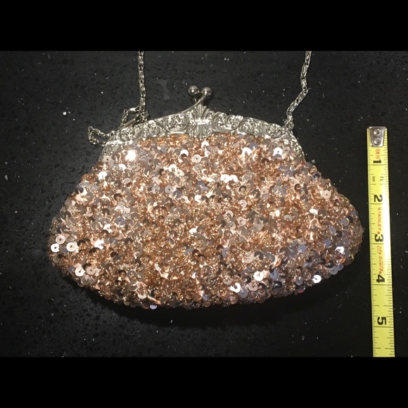 Vintage Sequined Evening Purse - Picture 4 of 8